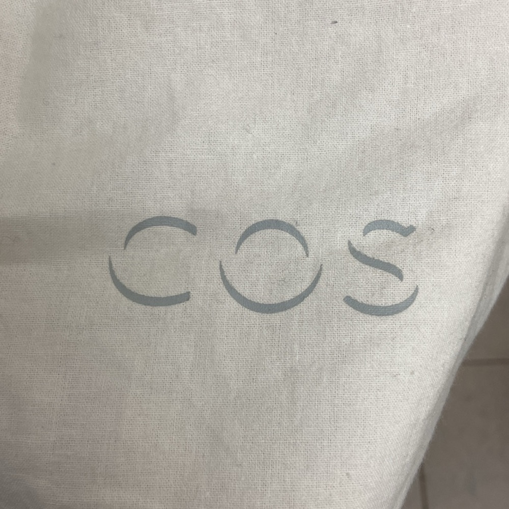 COS Ivory Drawstring Pouch - Picture 3 of 5